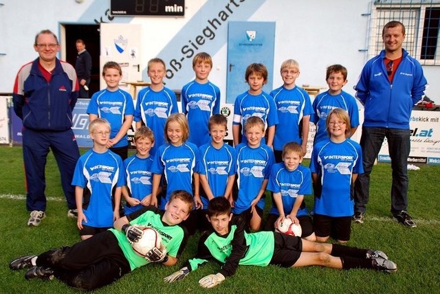 Die U12 und U6 vom SV Groß Siegharts ist sehr motiviert | Foto: SV Groß Siegharts
