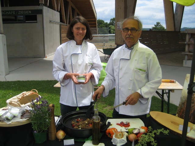 Frisch gekocht beim Biofest der LFS Güssing