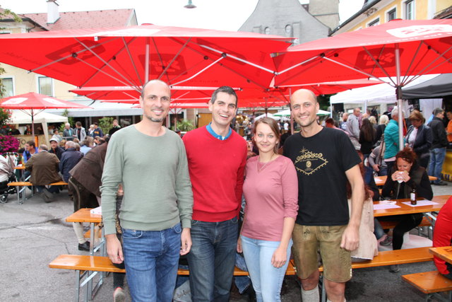 Peter Gassner, Martin Perwein, Sabrina Huber, Toni Gerbl.