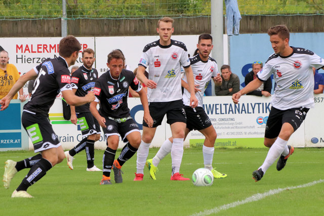 ASK Voitsberg gegen SK Sturm. Das Spiel war spannend und unterhaltsam. | Foto: Cescutti