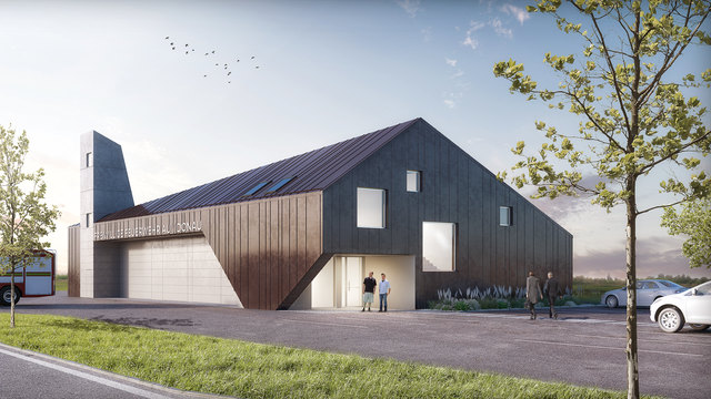 Das neue Zeughaus soll in rund einem Jahr fertig sein, die Florianis helfen beim Bau mit.