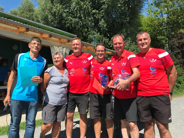 Die Breitenwanger Herrenmannschaft konnte sich auch auf internationaler Ebene bewähren. | Foto: SCB