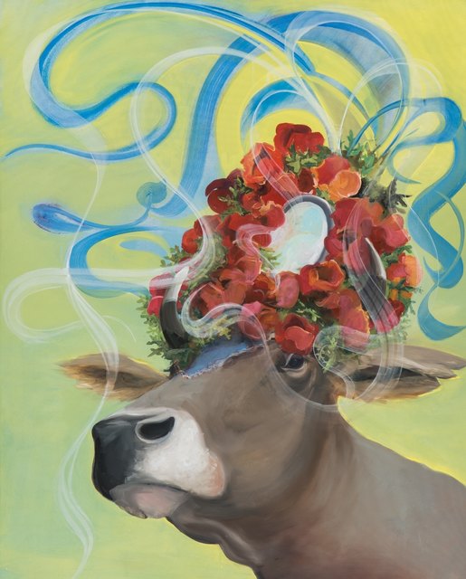 Richard Klammer: Frieda, 2013, Öl auf Leinwand | Foto: Kunstsammlung des Landes Kärnten/ MMKK, Foto: Ferdinand Neumüller