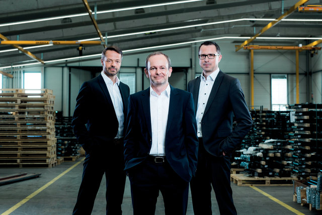Das Knapp-Vorstandsteam mit Gerald Hofer, Franz Mathi und Christian Grabner darf sich über das Rekordergebnis freuen.
