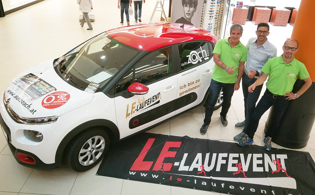 Autohaus Lübbecke Service & Vertriebs Gmbh 10. LE-Laufevent in Leoben: Citroën C3 zu gewinnen - Leoben