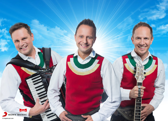Die Jungen Zillertaler kommen zum Florianifest.