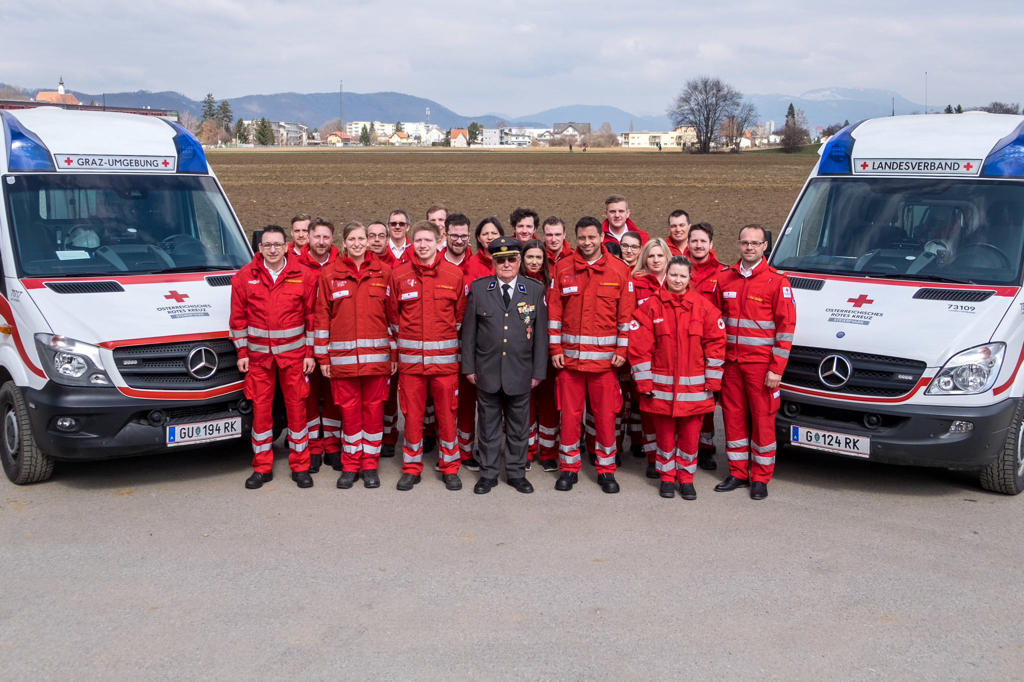 Mit 85 Jahren lich Im Einsatz Graz Umgebung