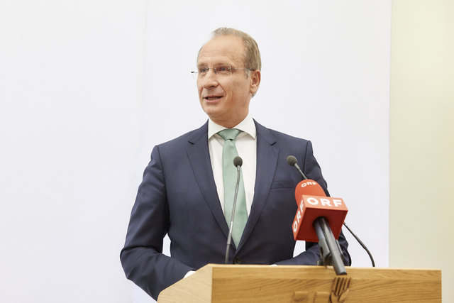 Kurt Weinberger, Vorstandsvorsitzender der Österreichischen Hagelversicherung, ist Gastgeber des Nachhaltigkeitsfrühstücks. | Foto: ÖHV