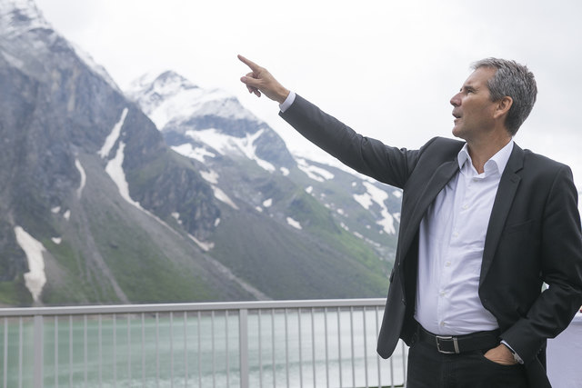 Finanzminister Hartwig Löger in Kaprun.