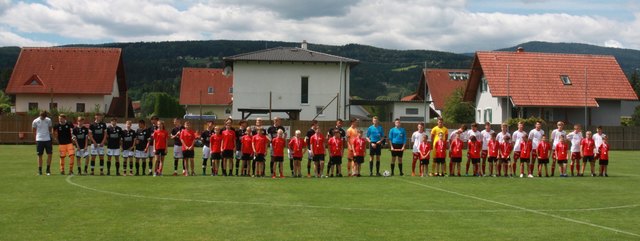 Bezirksauswahl traf auf AKA Sturm Graz.