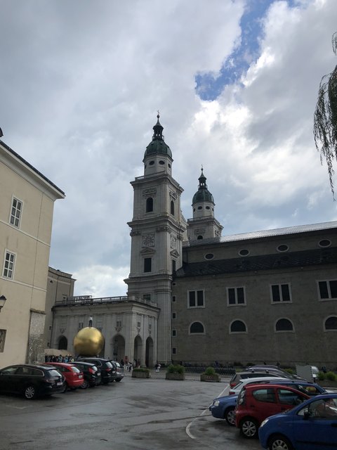 Der Salzburger Dom.