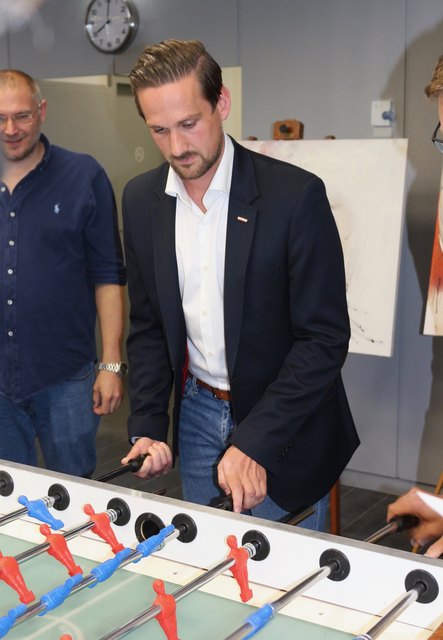 Wuzzler-Duelle beim Sommercocktail 2018. | Foto: Schmidberger