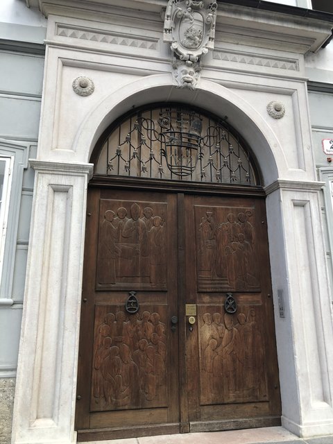 Das Tor der Erzdiözese.