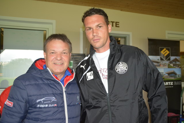 Erwin Frieszl traf SVM-Stürmer Patrick Bürger.