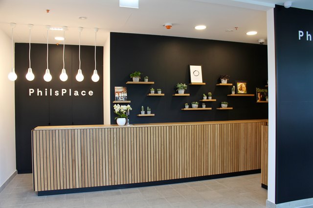 Die neue Lobby des PhilsPlace