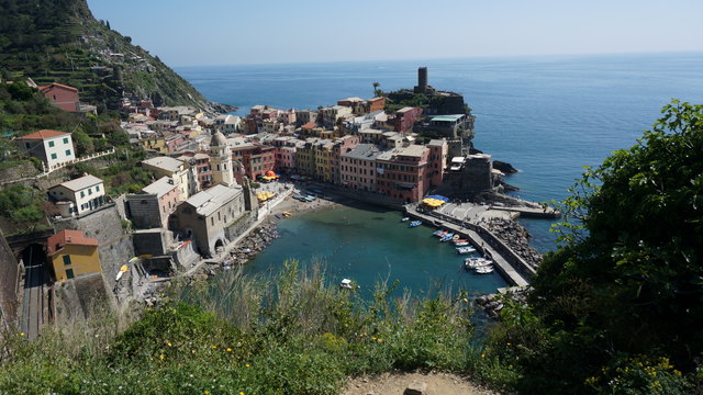 unser Tagesziel Vernazza