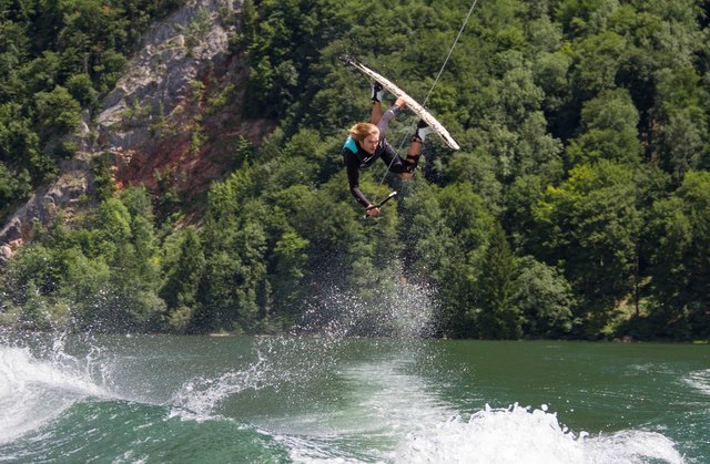 Die Wakeboarder kommen wieder an den Trausee. | Foto: Hofer