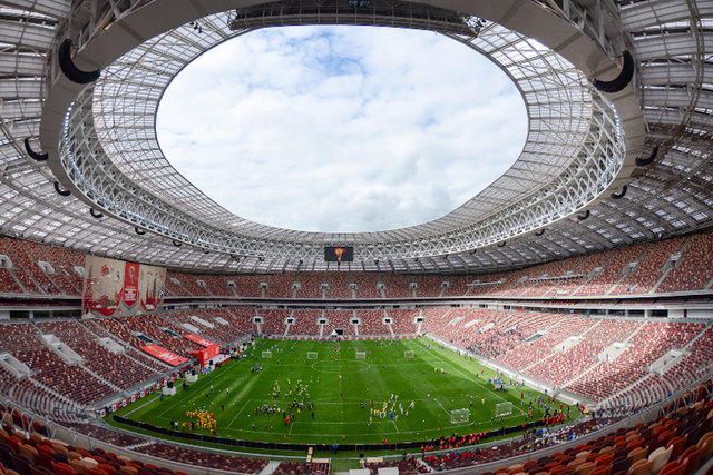 Im Luschniki-Stadion in Moskau wird am 15. Juli 2018 das Finalspiel ausgetragen – mit Sicherheit aus Meidling. | Foto: https://www.mos.ru
