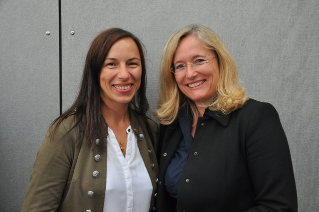 Ein super Team: Angelika Sonson (Leiterin Elisabethinum) und Mag. Almut Schobesberger (Veranstalterin Stars of tomorrrow).