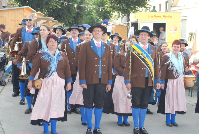 Der 1. Gablitzer Musikverein mit Kapellmeister Joachim Luitz feiert seinen 100. Geburtstag.