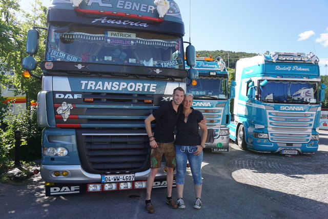 Trucker aus Leidenschaft, Patrick Glück und Karin Schober