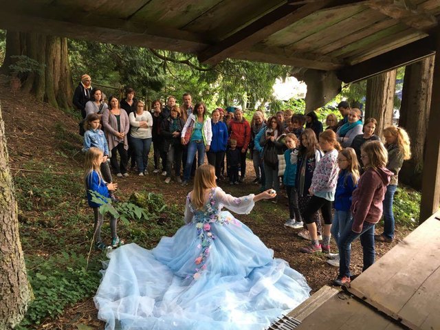 Monika Kefer entführte die Gäste ins "Reich der Elfen und Engel". | Foto: Flowing Vibes