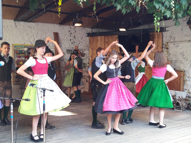 Die NMS-Schüler hatten beim Tanzen großen Spaß.