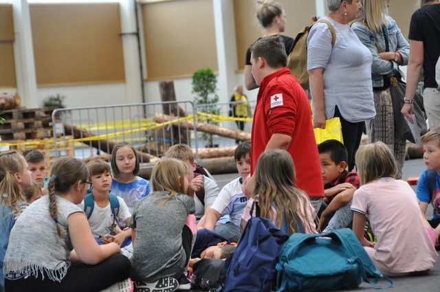 Erste-Hilfe-Maßnahmen bei der Yomocon.