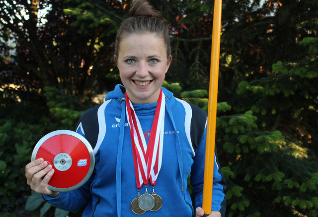 Sophie Fellhofer aus Altheim ist ein Leichtathletik-Ausnahmetalent. | Foto: vorich