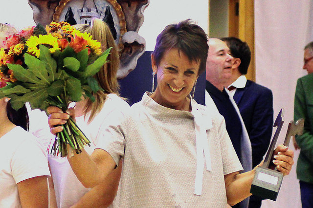 Bei der 1. Deutschlandsberger Sportgala wurde Ingrid Resch vom Publikum zur Jahrhundertsportlerin der Stadt gekürt.