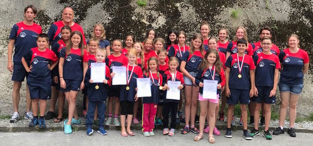 Der Nachwuchs des WSV St. Johann.
