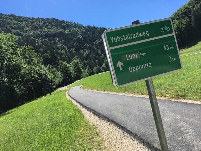 Natur pur am Radweg durchs Ybbstal. | Foto: Doris Schwarz-König