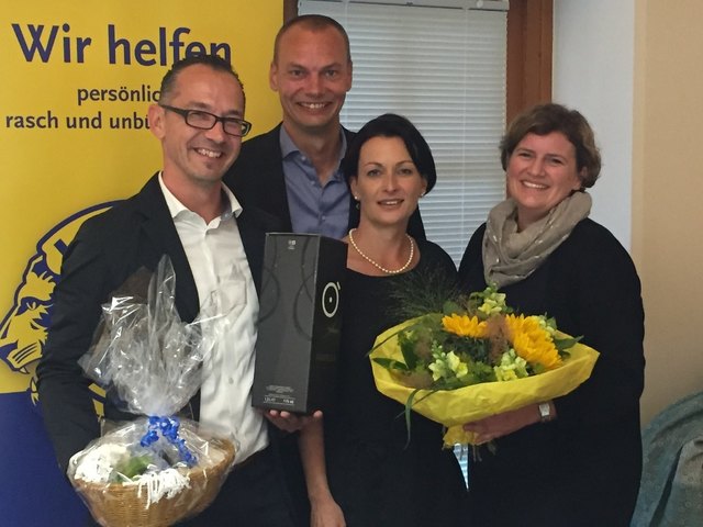 v.l.: Jürgen Resch, Christian und Brigitte Wimmer, Barbara Gruber-Resch | Foto: Lions Sierning