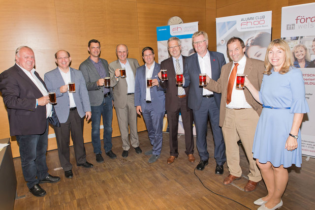 A. Cramer, J. Kastner, M. Pollhamer, G. Rübig, A. Rabl, P. Csar, J. Reindl-Schwaighofer, G. Hendorfer und C. Schiller-Ripota. | Foto: imbilde.at/B.Plank