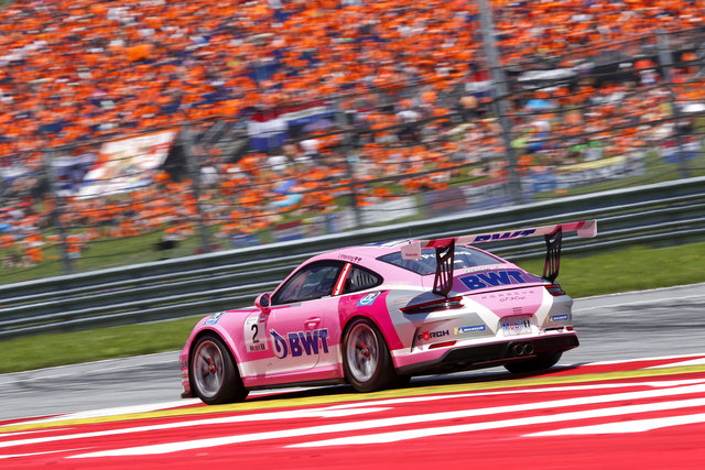 Thomas Preining holt den Sieg beim Porsche-Supercup in Spielberg
