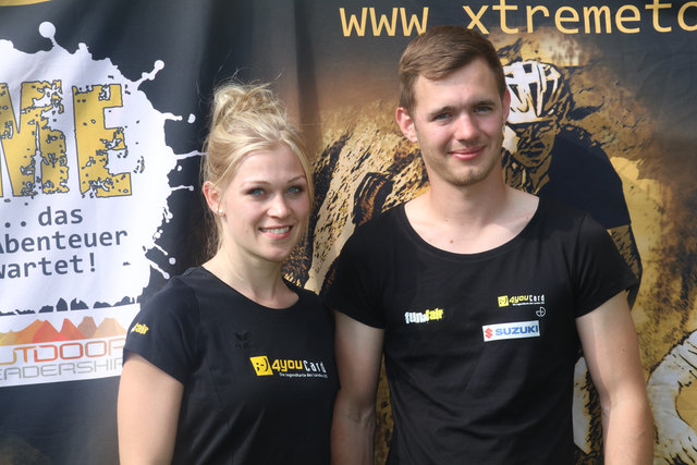 Die Grünbacherin Michaela Chalupar geht mit Dominik Gillesberger an den Start. | Foto: Lea Wall