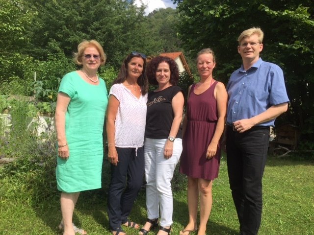 Susan Kubik, Roswitha Lehner, Susanna Heinz, Barbara Schilling, Peter König.