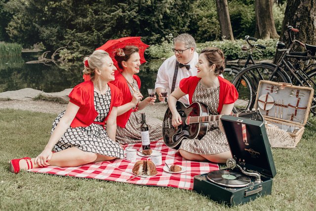 Miss Lindy and the Wheels werden ab 19 Uhr für gute Laune und Swing, bei dem man einfach mittanzen muss, sorgen. | Foto: Nicole Frieda