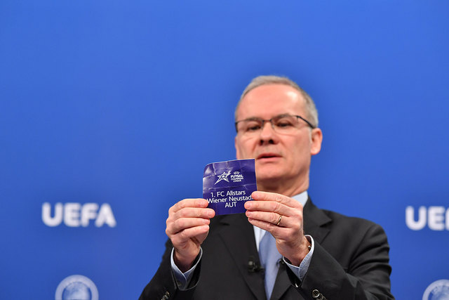 UEFA Deputy General Secretary Giorgio Marchetti