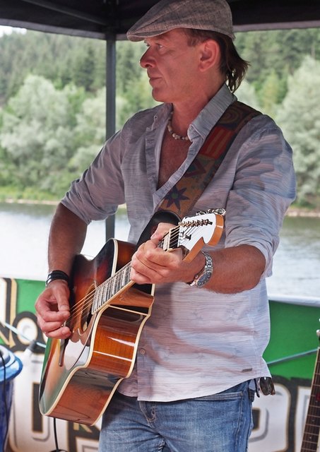 Werner Dulemann in Aktion.