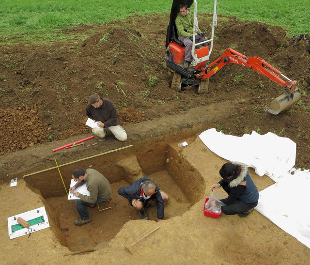 Wissenschaftler erforschten in Gratwein-Straßengel einen Bergbau aus der Jungsteinzeit. | Foto: KK