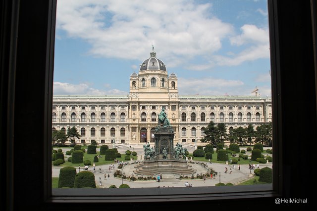 Blick auf das Naturhistorische Museum