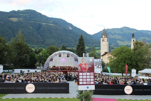 wieder einer tolle Kulisse in Pfarraupark.