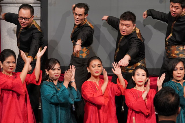 Auch aus Indonesien war ein Chor mit dabei | Foto: KK/Pleschberger