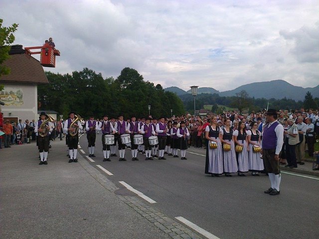 Der Musikverein Neukirchen an der Vöckla nimmt unter Stabführer Gerhard Rendl am Landeswettbewerb "Musik in Bewegung" teil. | Foto: Musikverein Neukirchen an der Vöckla