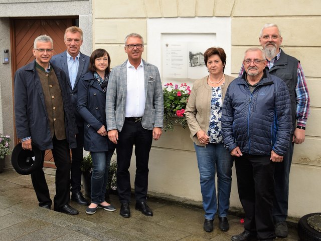 Die Tafeln sind in der Marktstraße, der Maximilianstraße und der Alten Farb in Gramastetten zu finden. | Foto: Kulturforum Gramastetten