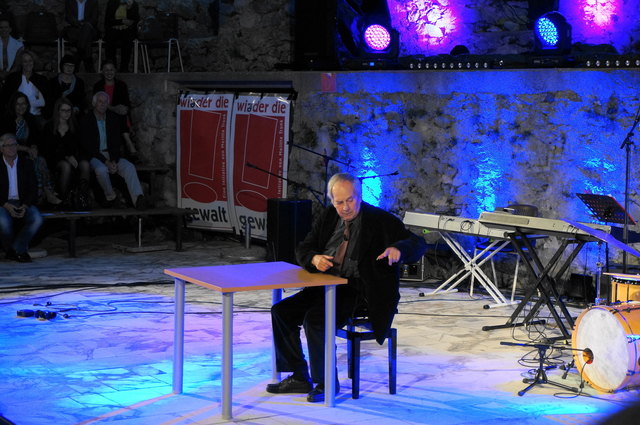 Kabatterist Otto Schenk, der Großmeister des Humors