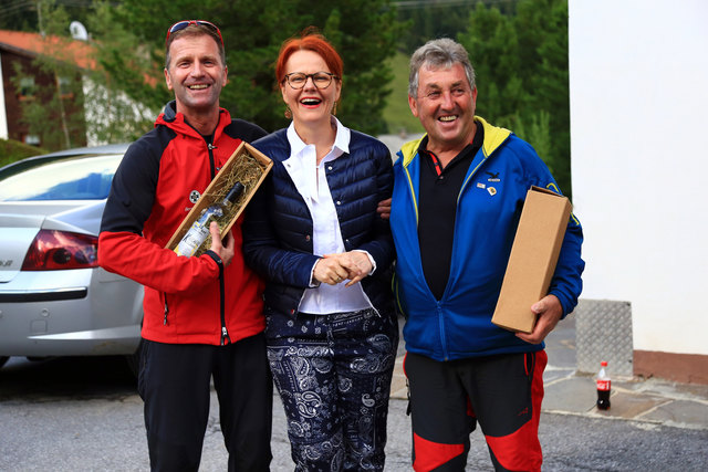 LA Cornelia Hagele mit den Organisatoren der ersten Stunde Thomas Haider (li.) und Karl Kapferer | Foto: privat