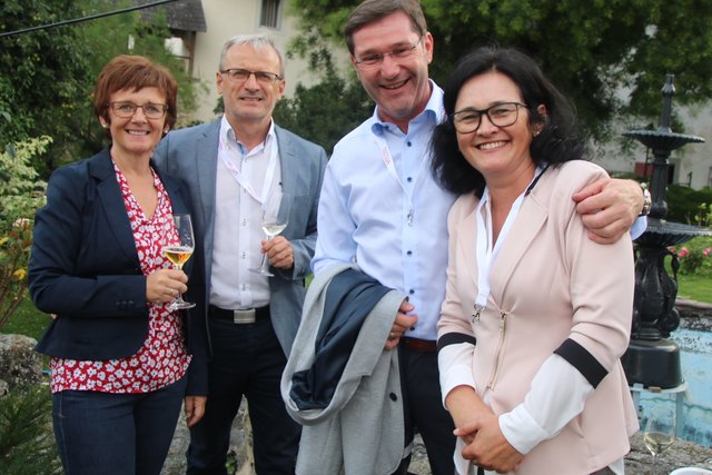 Andrea und Ewald Schlaffer mit Hans und Silvia Reißner | Foto: ÖGB