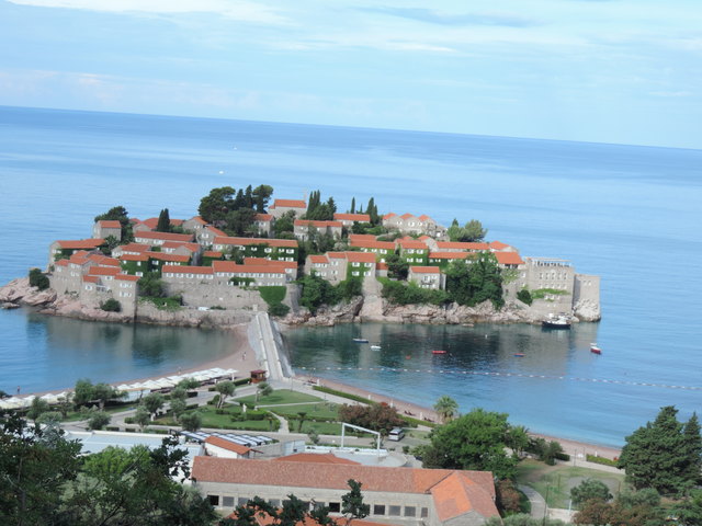 ..Sveti Stefan - heute eine Hotelanlage..